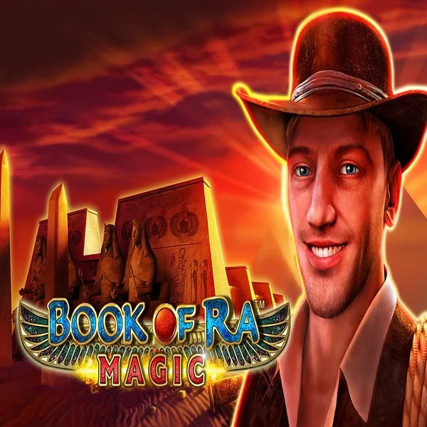 Book of Ra Magic logo by Greentube at Winbeatz Casino