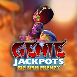 Genie Jackpots: Big Spin Frenzy by Blueprint Gaming, showcased at winbeatzz.pl – game logo