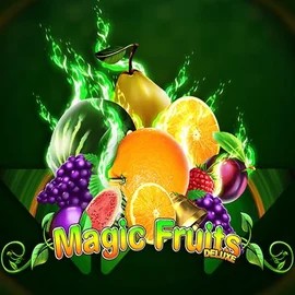 Magic Fruits Deluxe by Wazdan, showcased at winbeatzz.pl – game logo